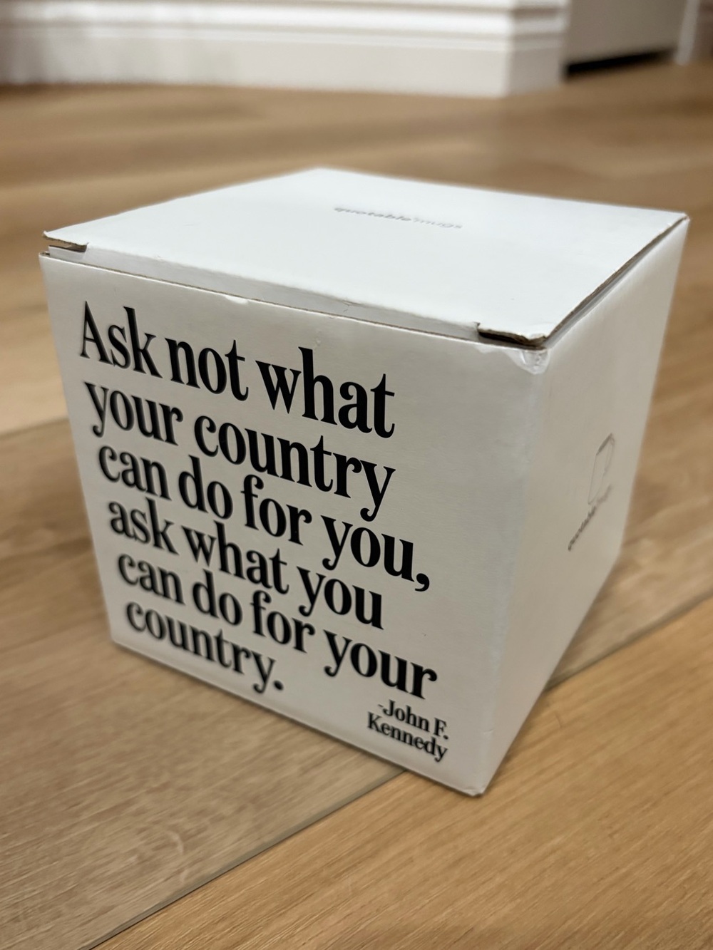 JFK Quote Mug 14 oz - Picture 3 of 6